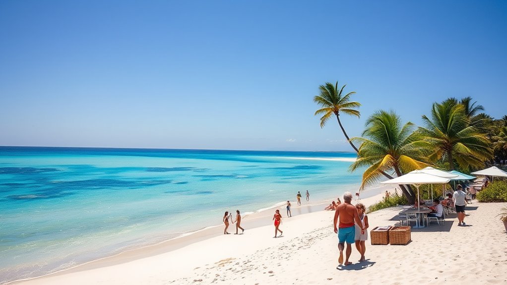 Sunny dry-season conditions on a Queensland coastal trip