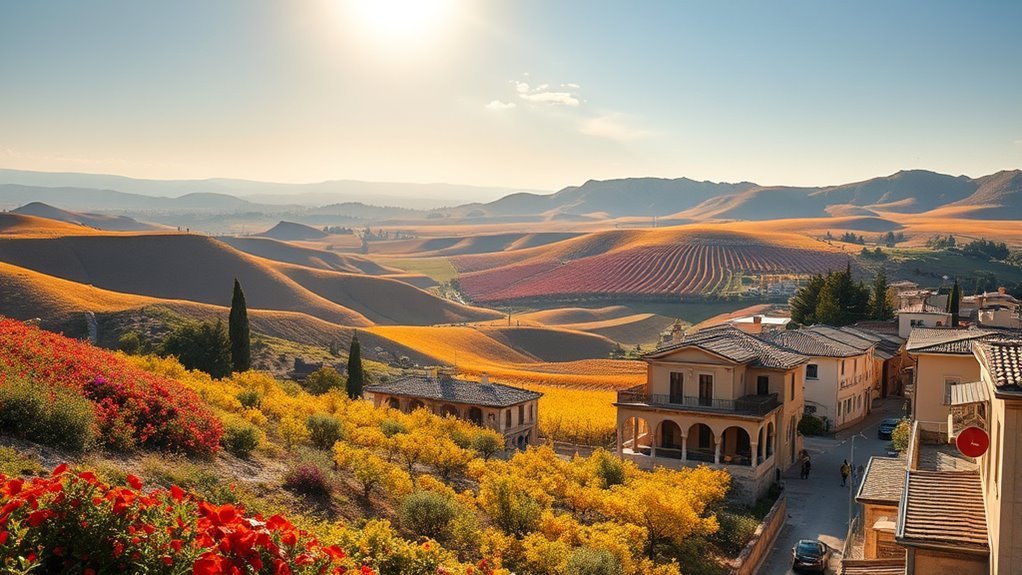 mediterranean summers continental winters
