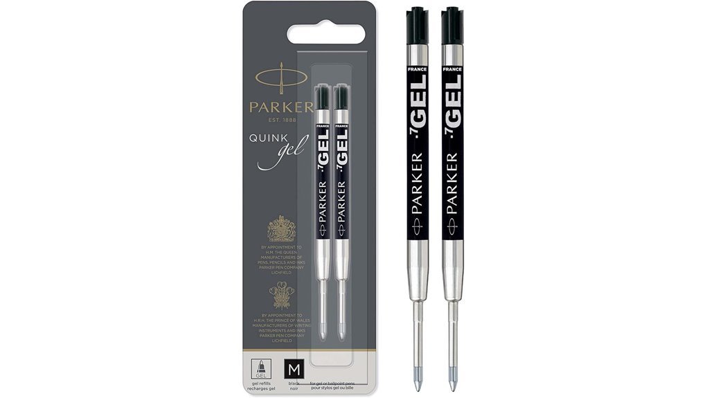 black gel ink refills