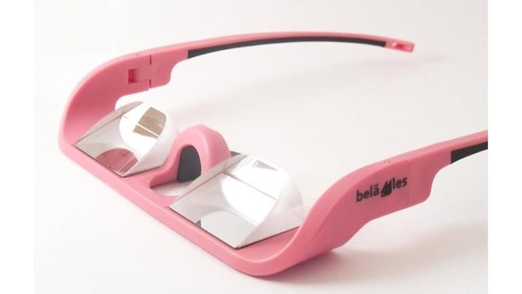 bright hot pink glasses