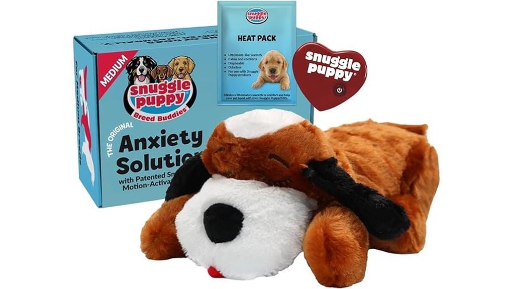 calming toy with warmth