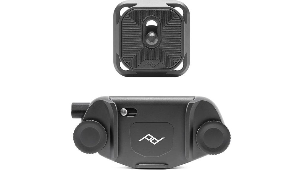camera clip with plate