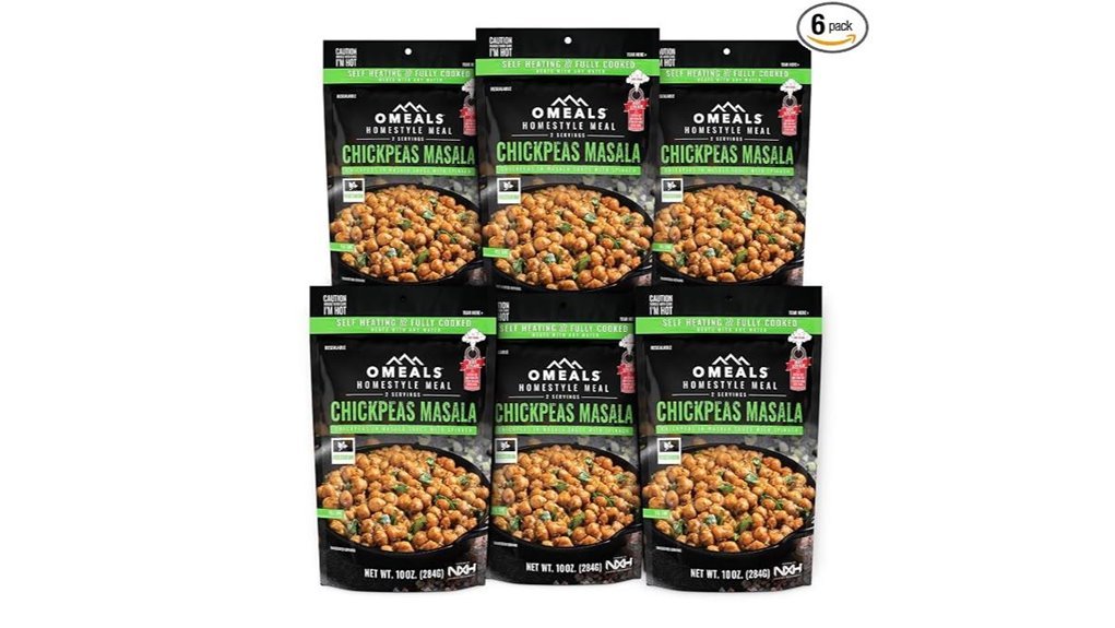 chickpea masala meal packs
