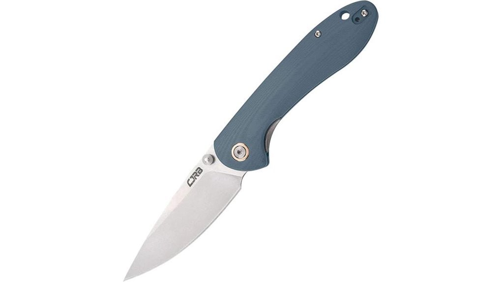 compact d2 steel knife