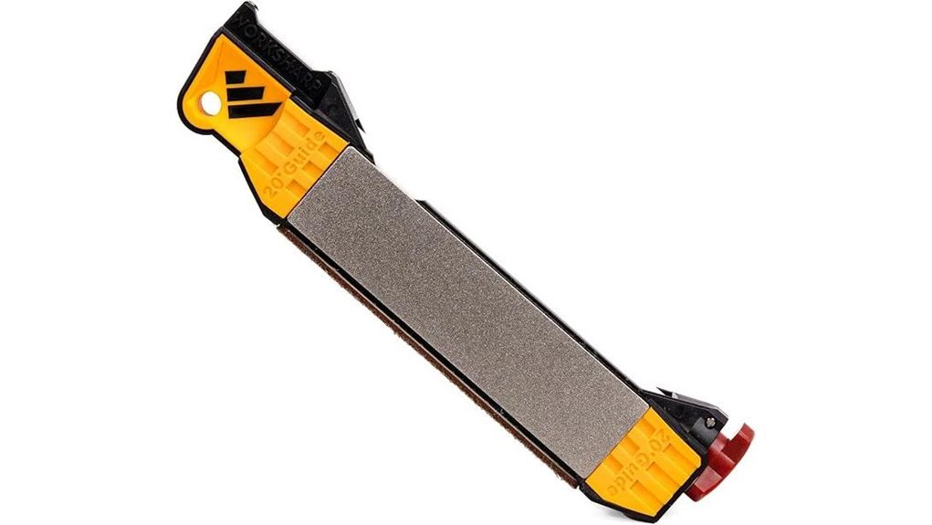compact guided knife sharpener
