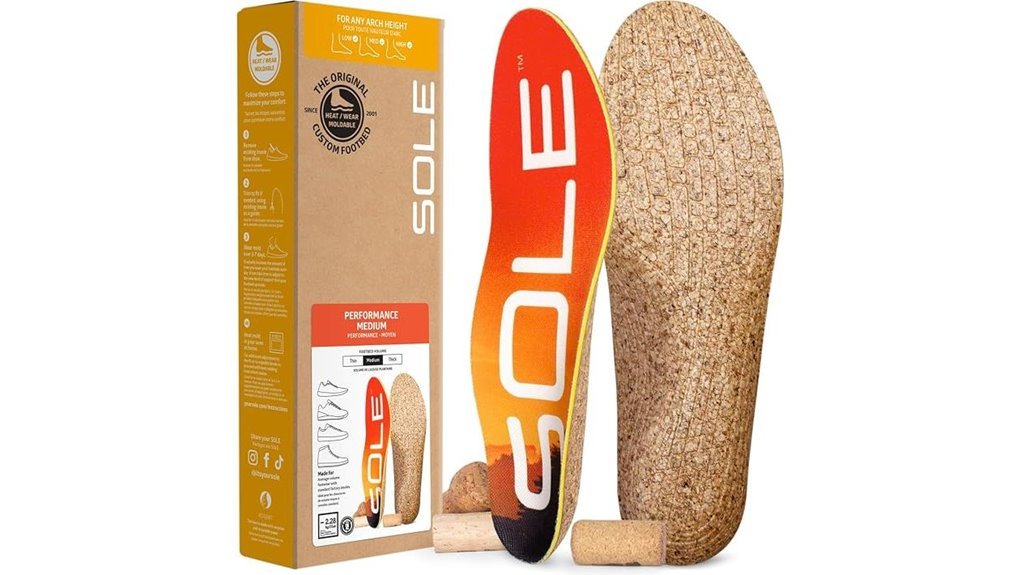 custom moldable insoles men women