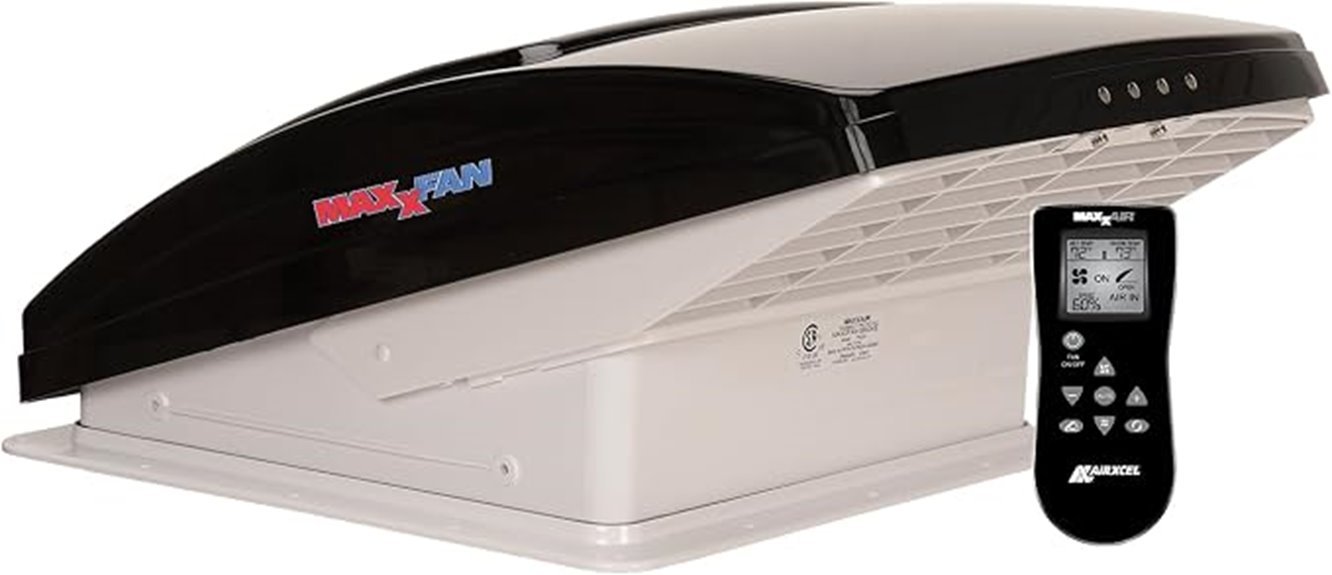 deluxe remote controlled vent fan