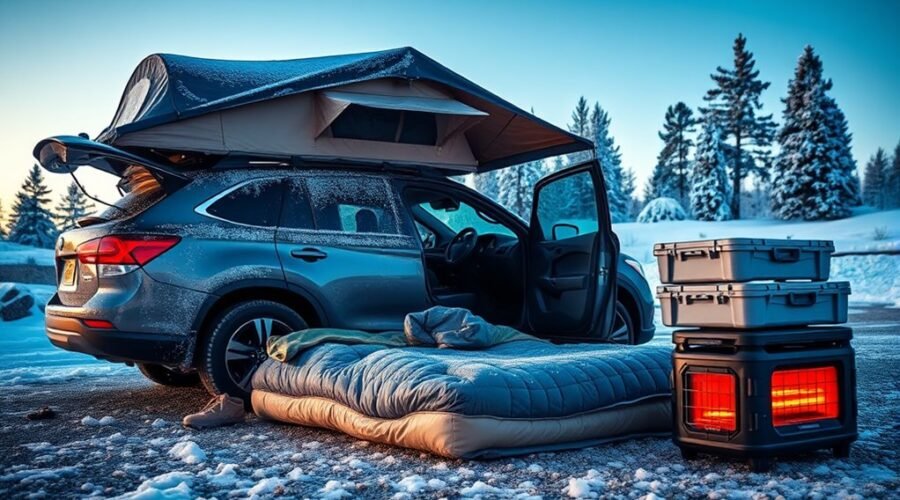 essential winter camping equipment