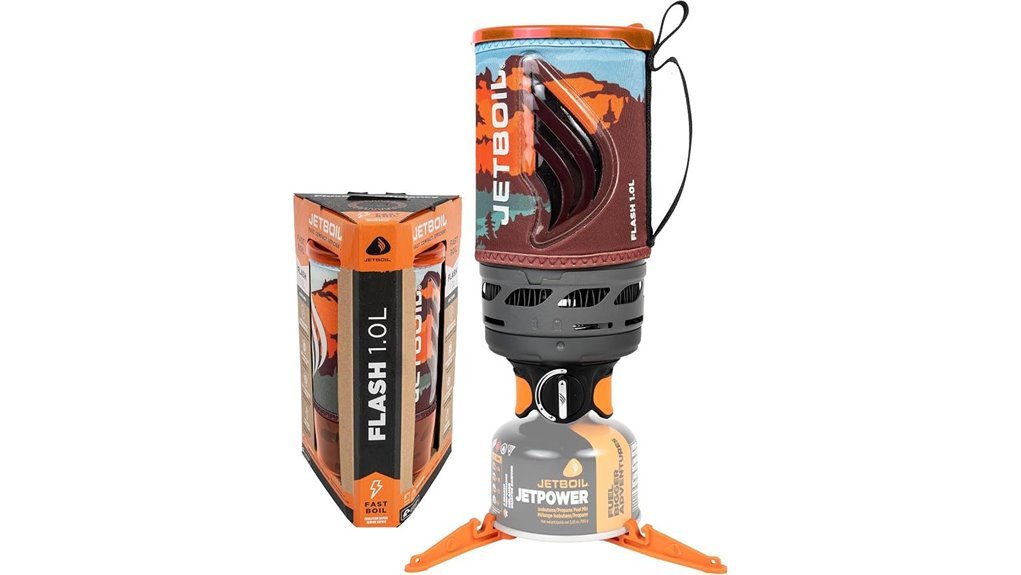 fast boiling camping stove