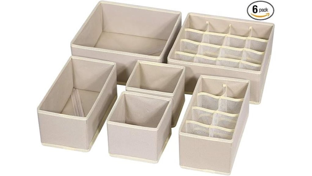 foldable closet drawer dividers