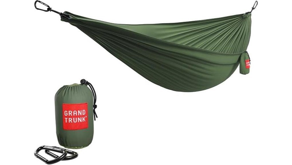 forest green ultralight hammock