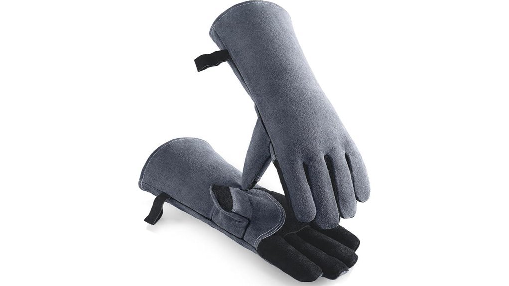 heat resistant welding gloves