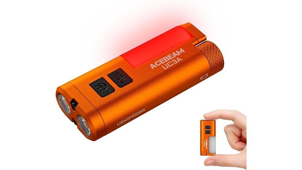 high lumens edc flashlight