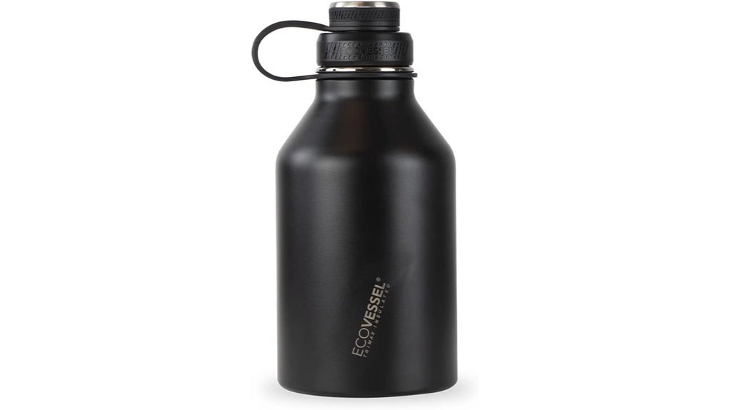 insulated stainless steel growler