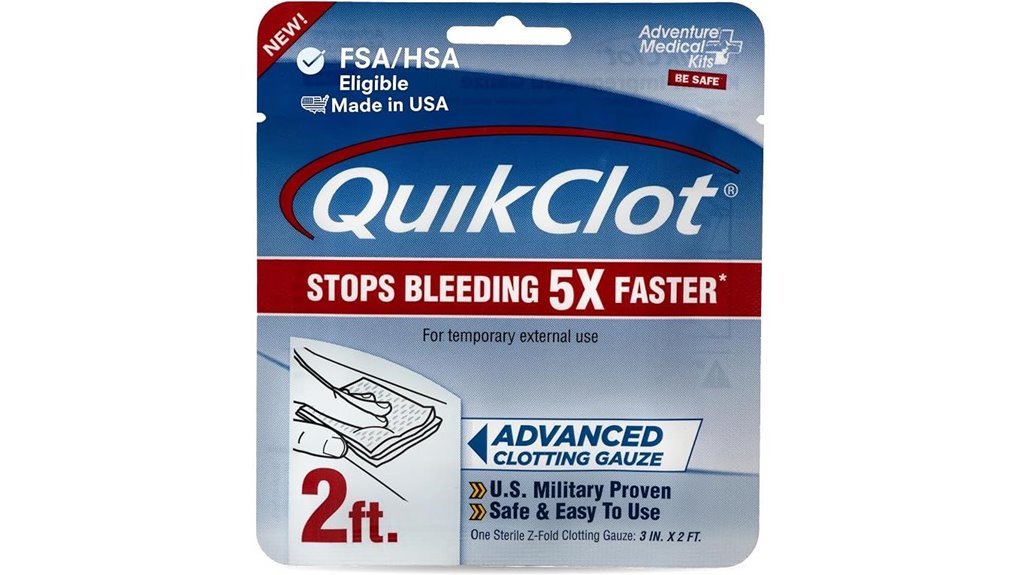 kaolin clotting gauze 2