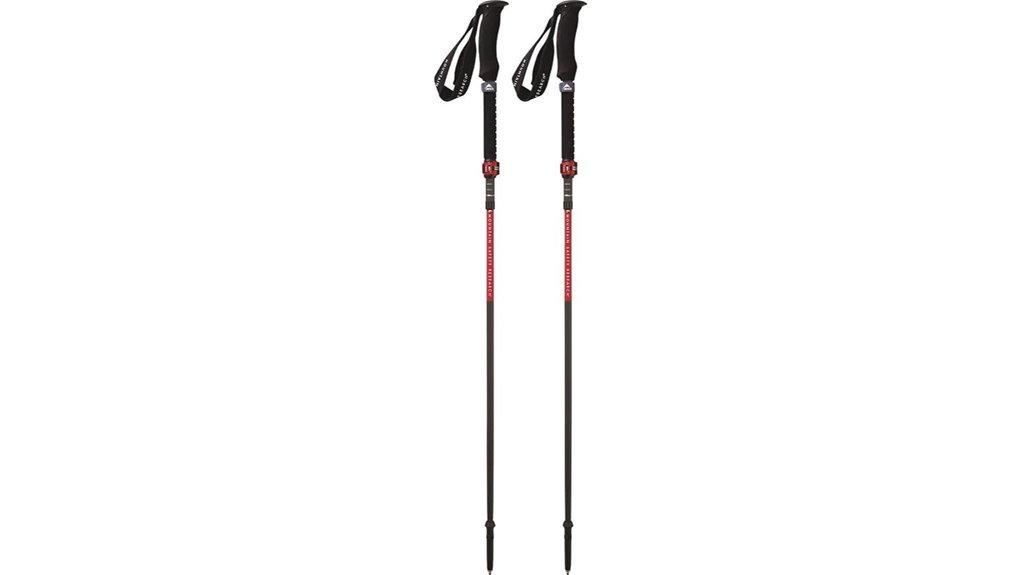 lightweight foldable trekking poles