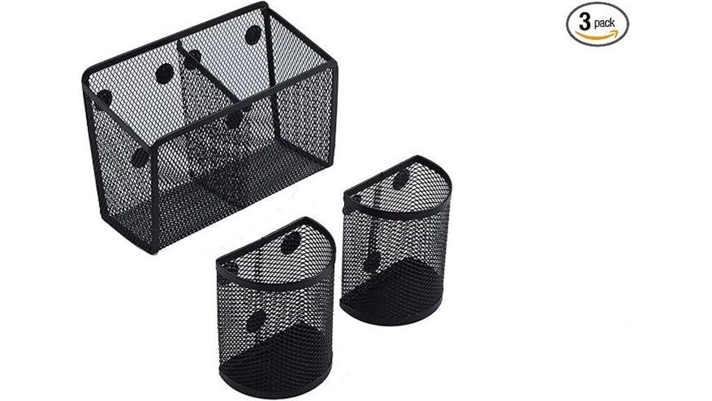 magnetic organizer pencil holders