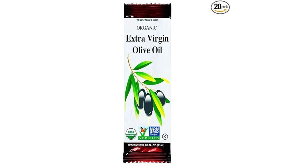 organic olive oil packets