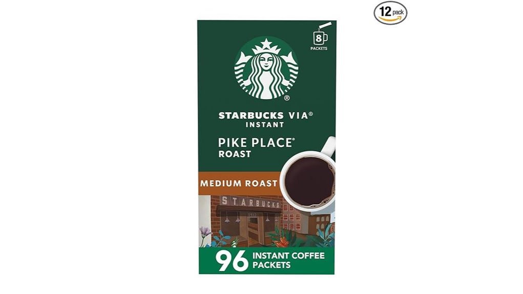 pike place instant coffee pack