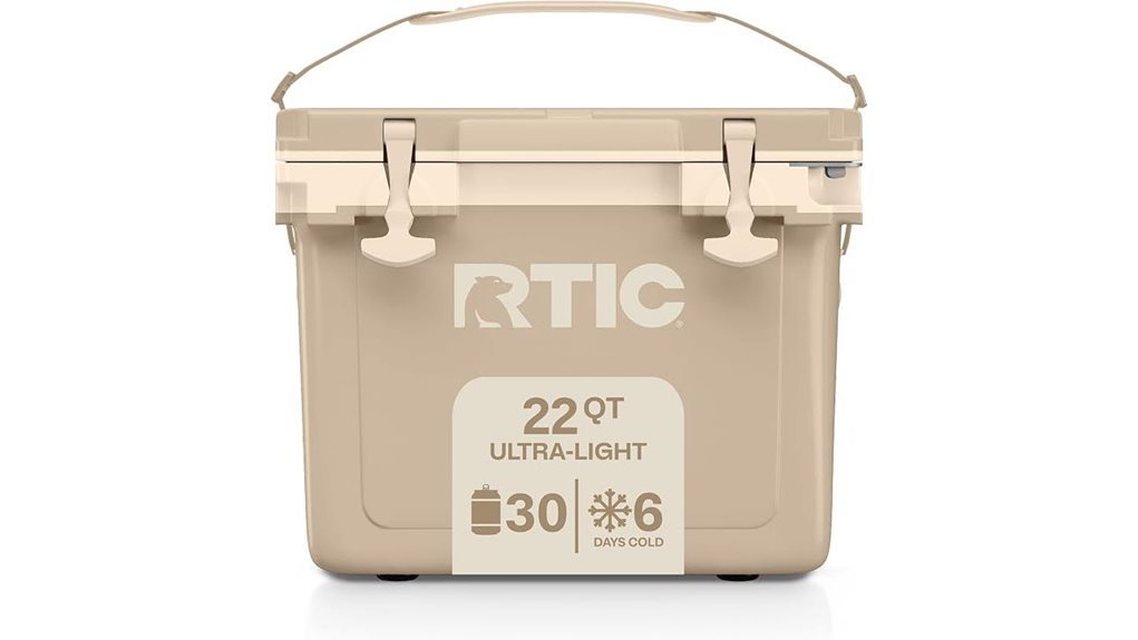 portable insulated ice chest