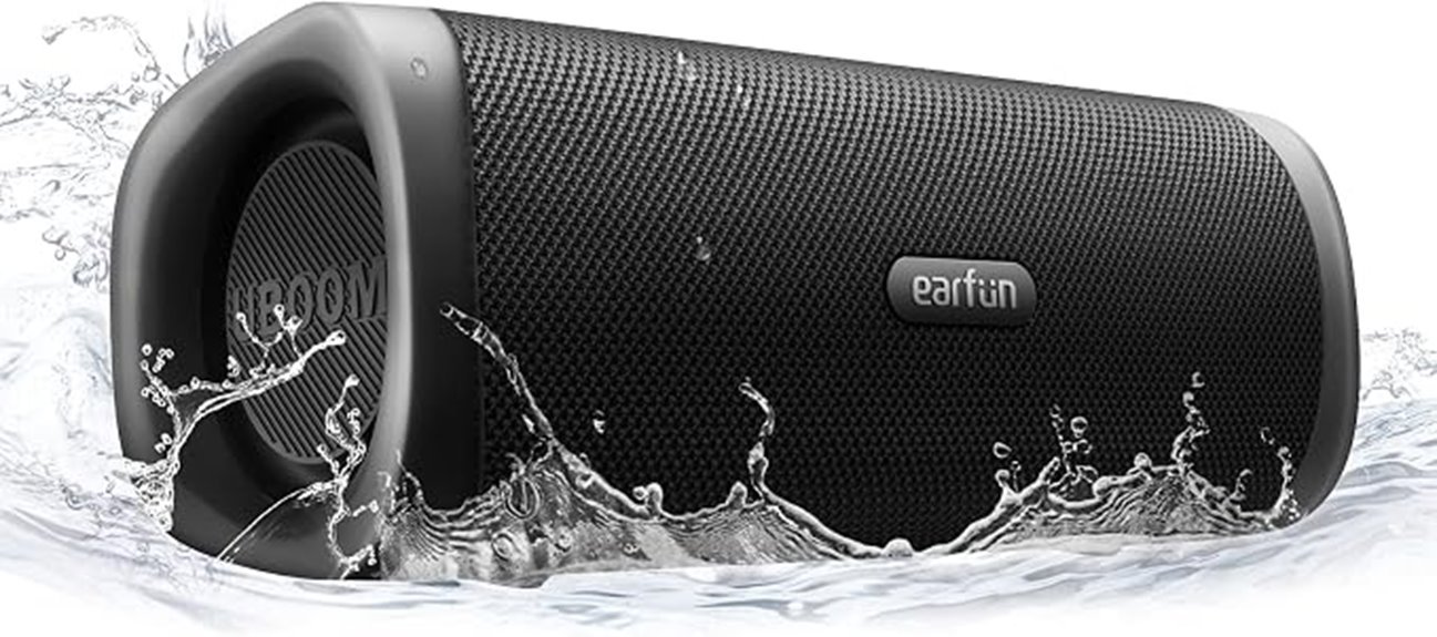 portable loud stereo speaker