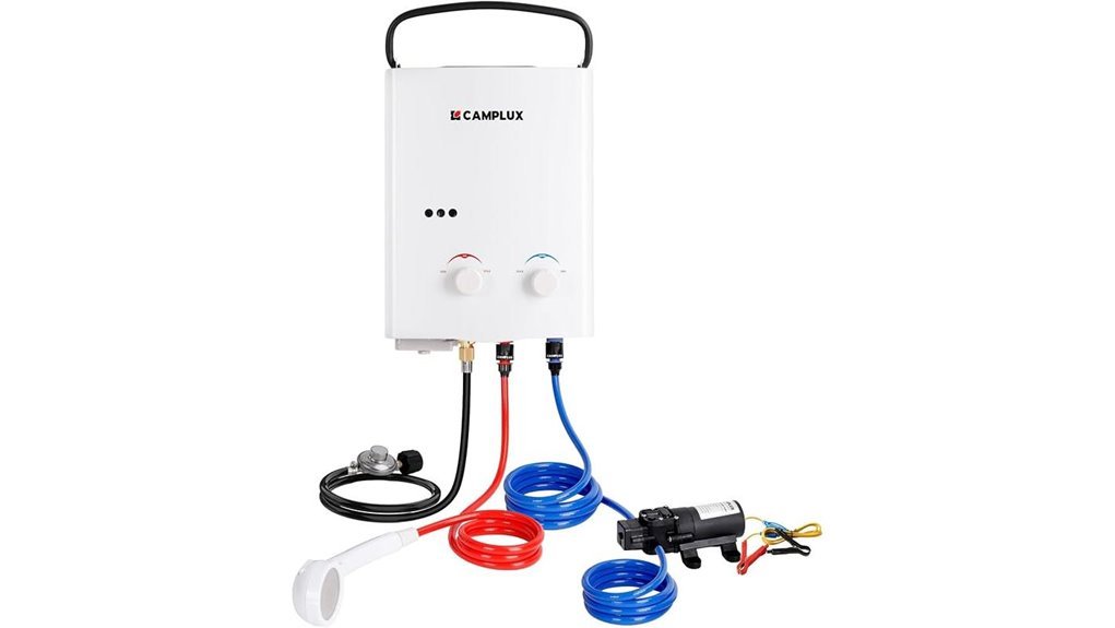 portable propane water heater