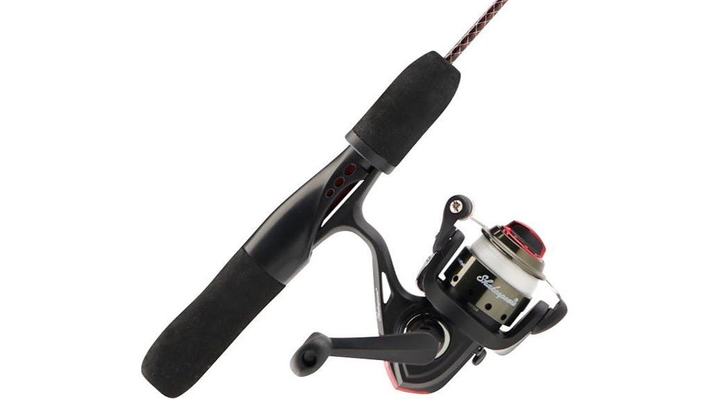 shakespeare ice fishing combo