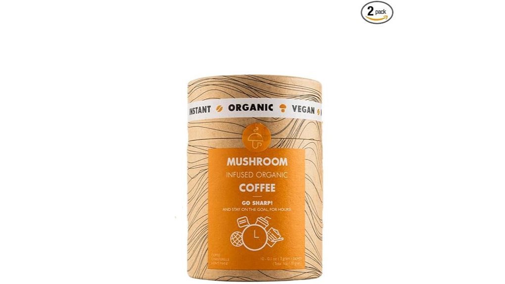 sharp infused organic coffee