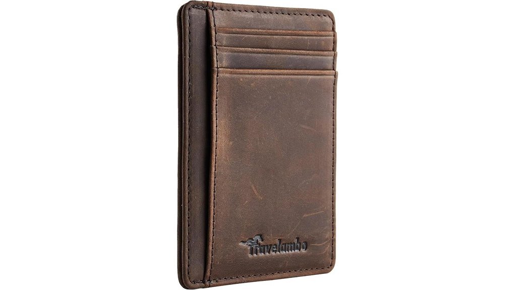 slim rfid blocking wallet