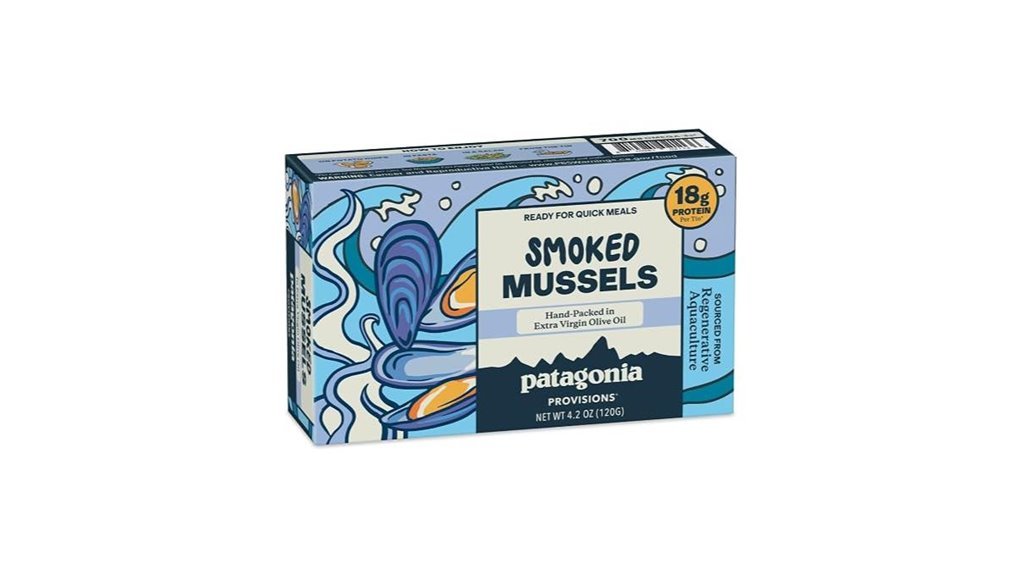 smoked mussels in olive oil