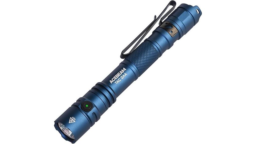 tactical dual mode flashlight 1400 lumens