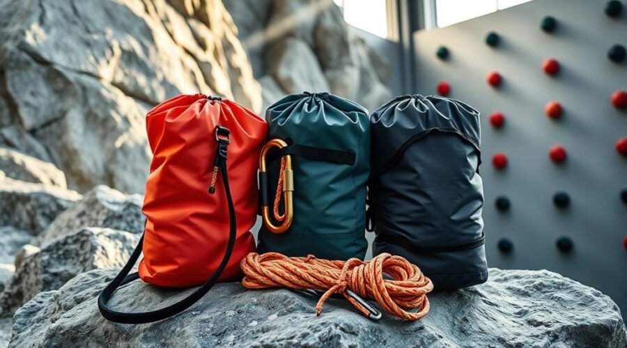 top climbing rope bags