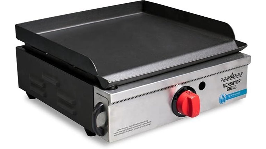 versatile portable flat top